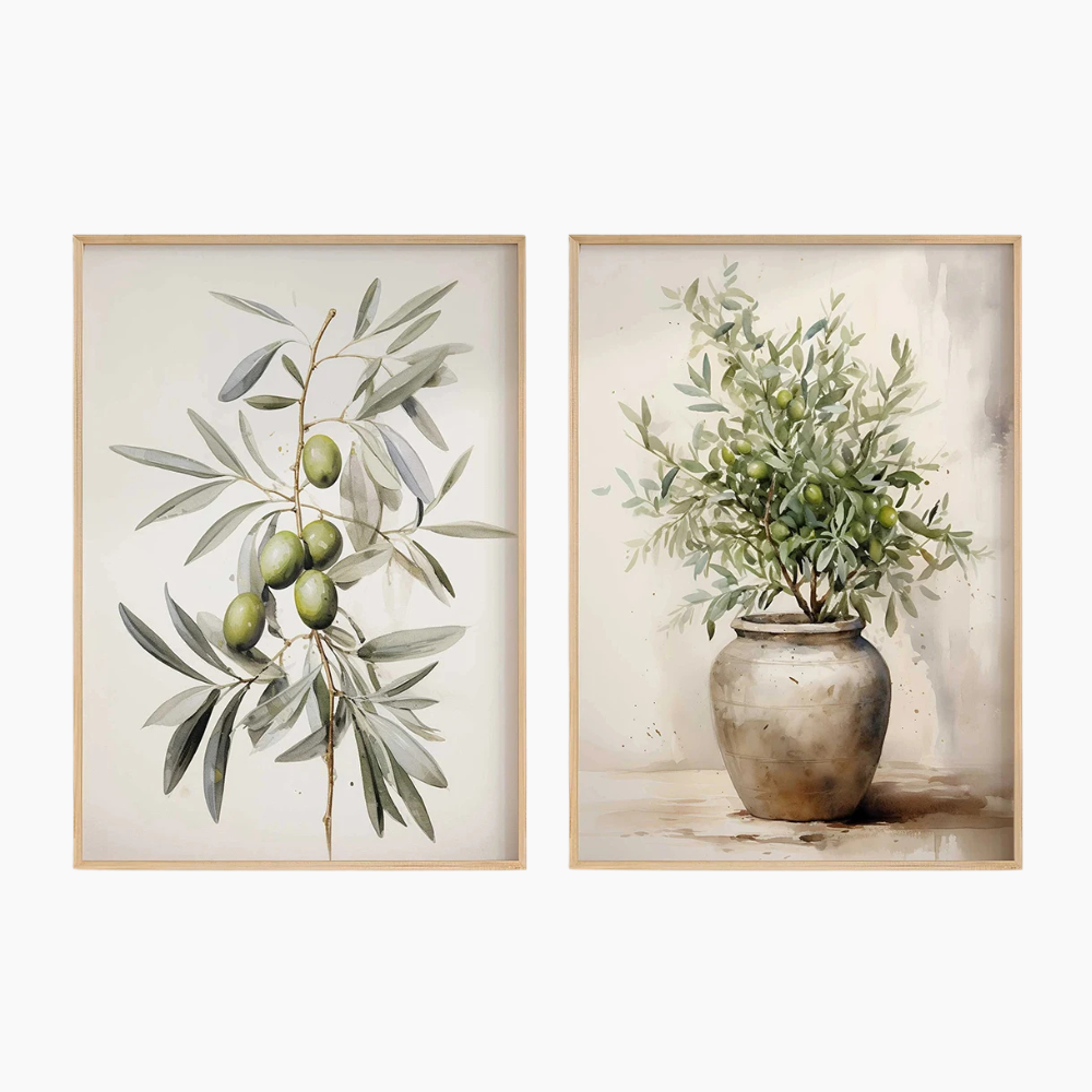 MEDITERRANO Canvasposter 2-pack